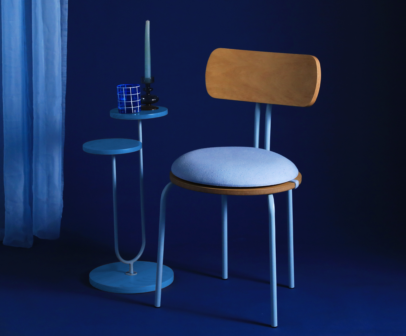 Cadeira Jade Azul Sky - image 1