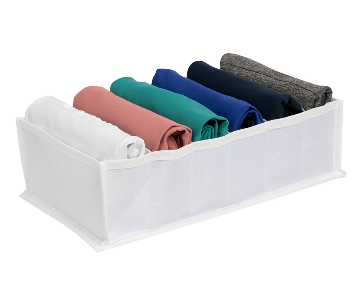 Organizador de Roupas de Academia Branco - image 0