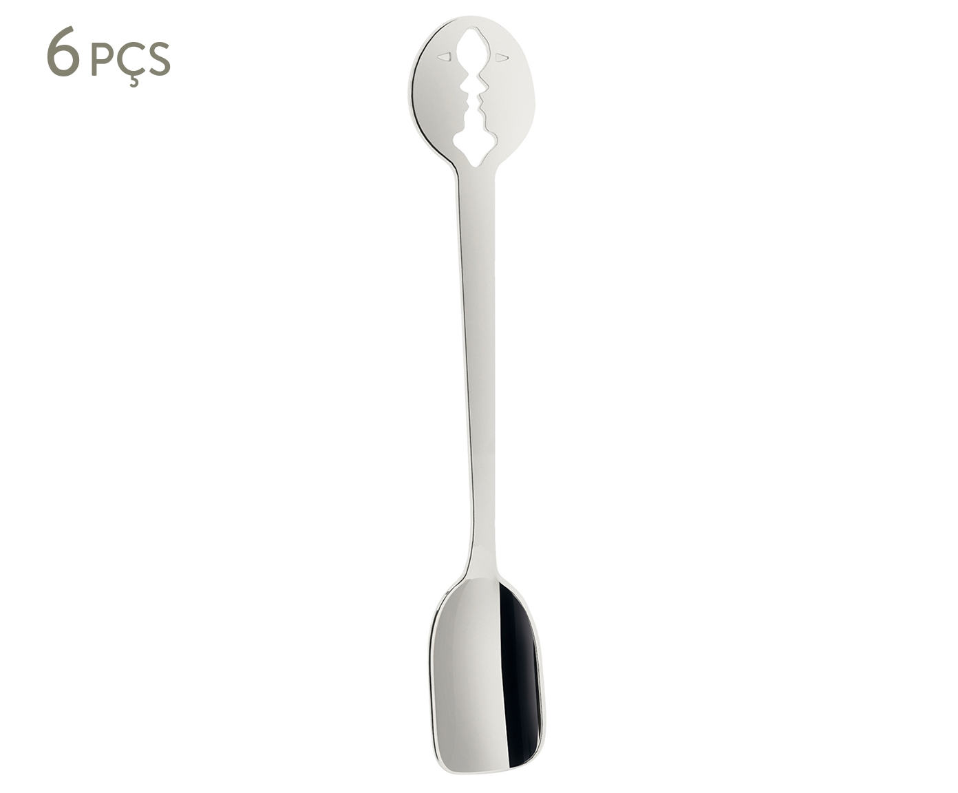 Jogo de Colheres para Caf&eacute; em Inox Kiss Sassolina Moka Spoon - image 0