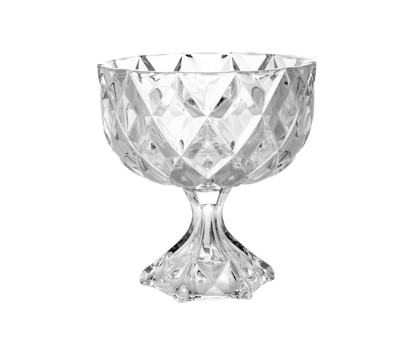 Centro de Mesa Petit Deli Diamond com P&eacute; Cristal - image 1