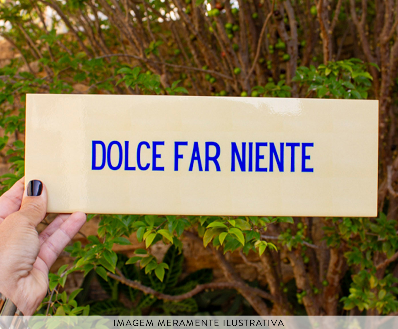 Azulejo Decorativo "Dolce Far Niente" - image 1
