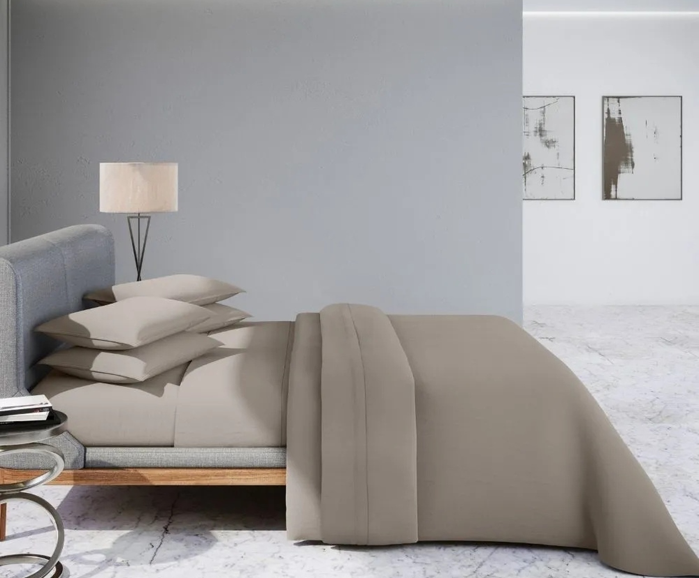 Jogo de Cama The Trim Bege 300 fios image number 4