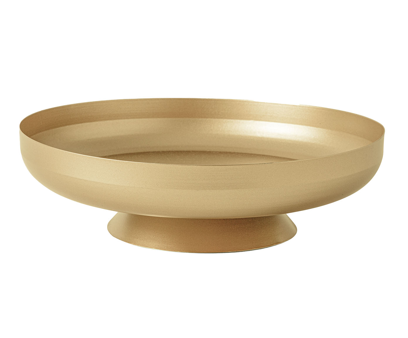 Centro de Mesa com Suporte em Metal Dourado - image 0