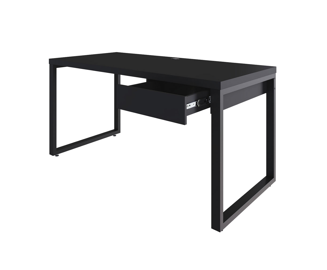 Mesa Yon Diretor com Gaveta Preto image number 2