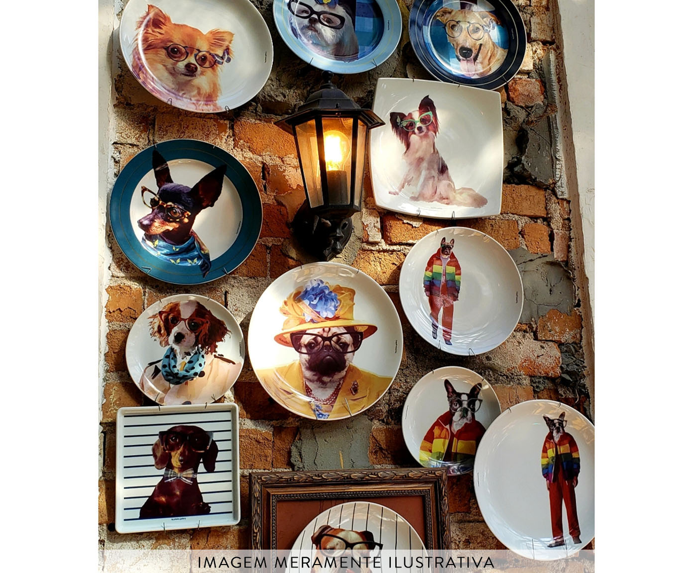 Prato de Porcelana Dachshund Juarez image number 6