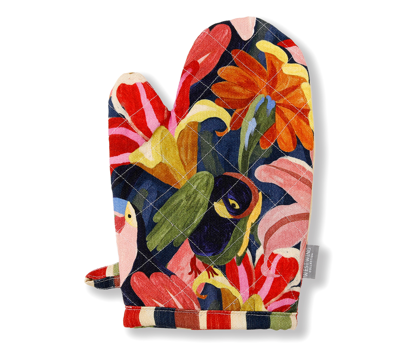 Luva de Cozinha Estampada Floral - image 0