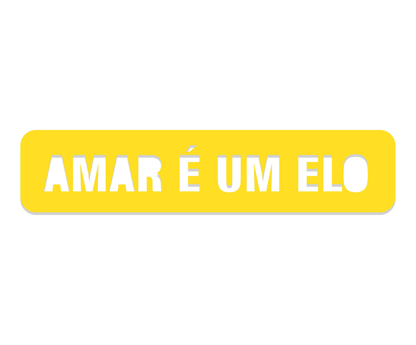 Placa para Parede "Amar &eacute; um Elo" - image 0