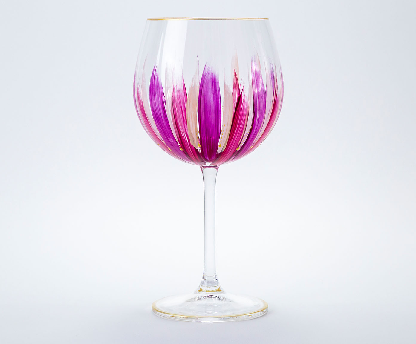Ta&ccedil;a para Gin em Cristal Flamingo image number 2