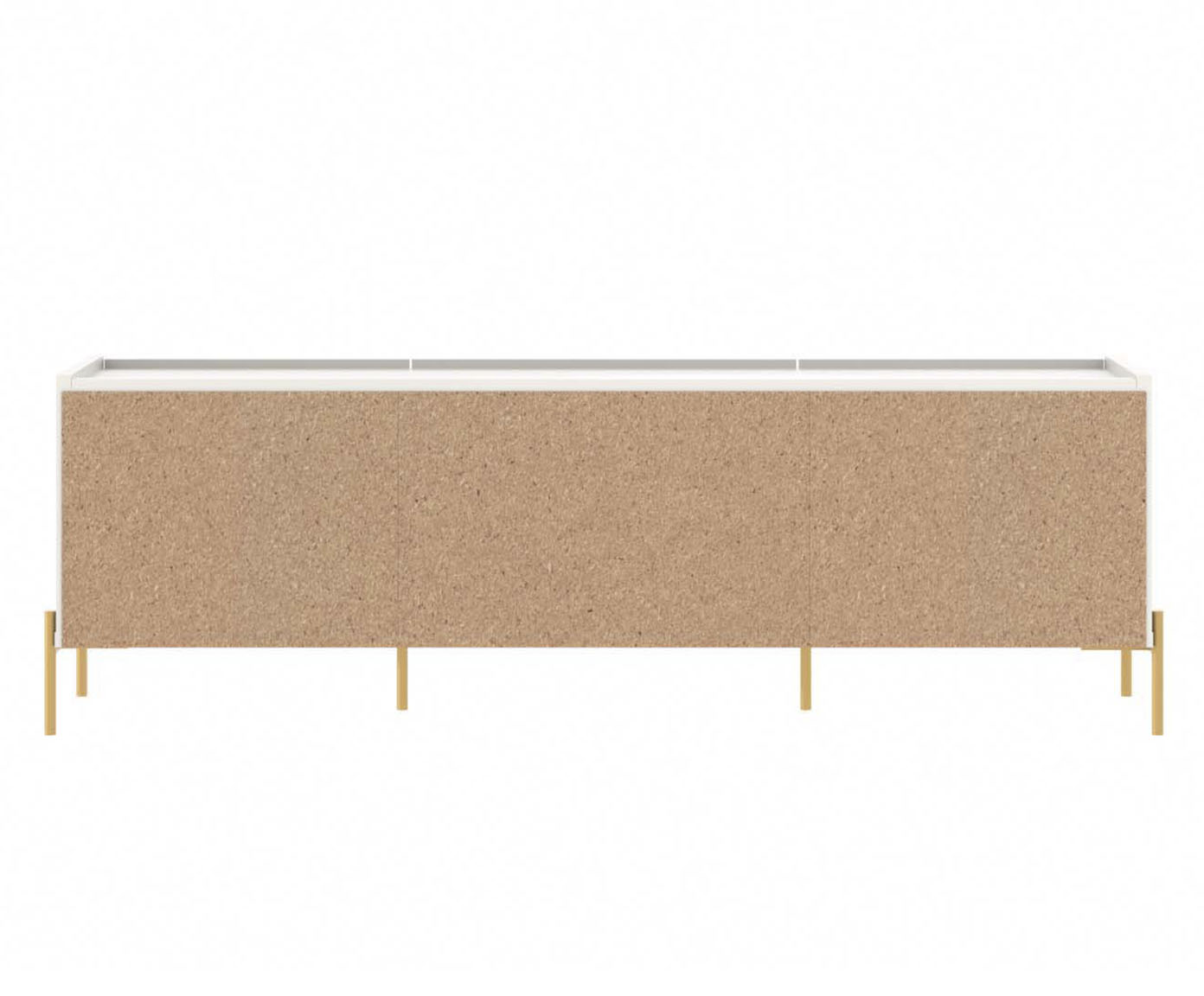 Rack Jasper - Off-White Fosco e Dourado image number 4
