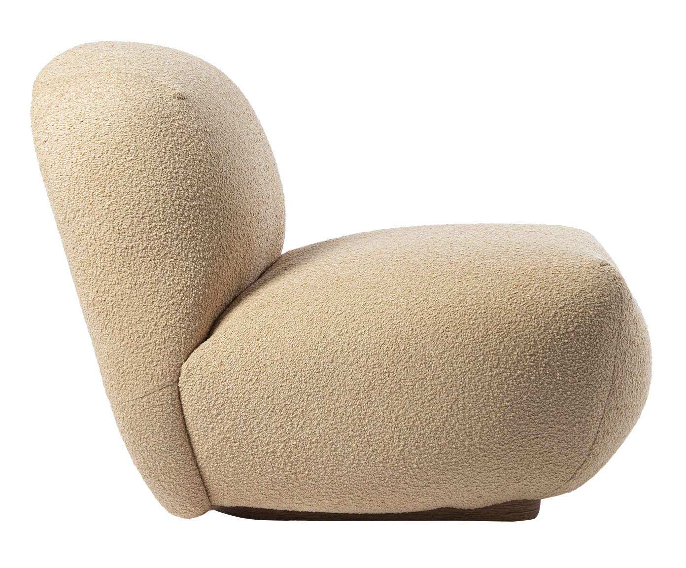 Poltrona em Boucle Nube Bege image number 6