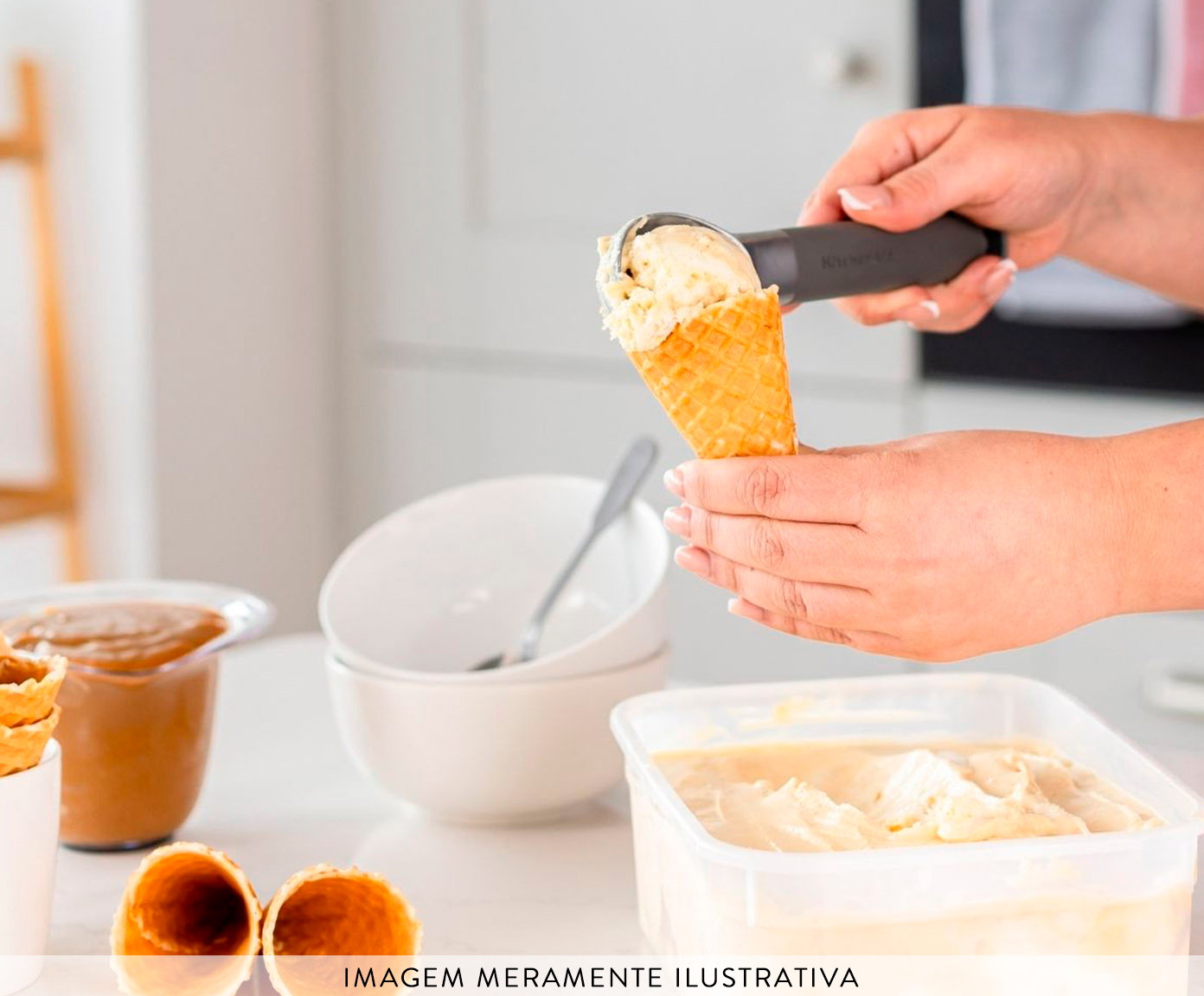 Colher para Sorvete kitchenaid Cinza image number 5
