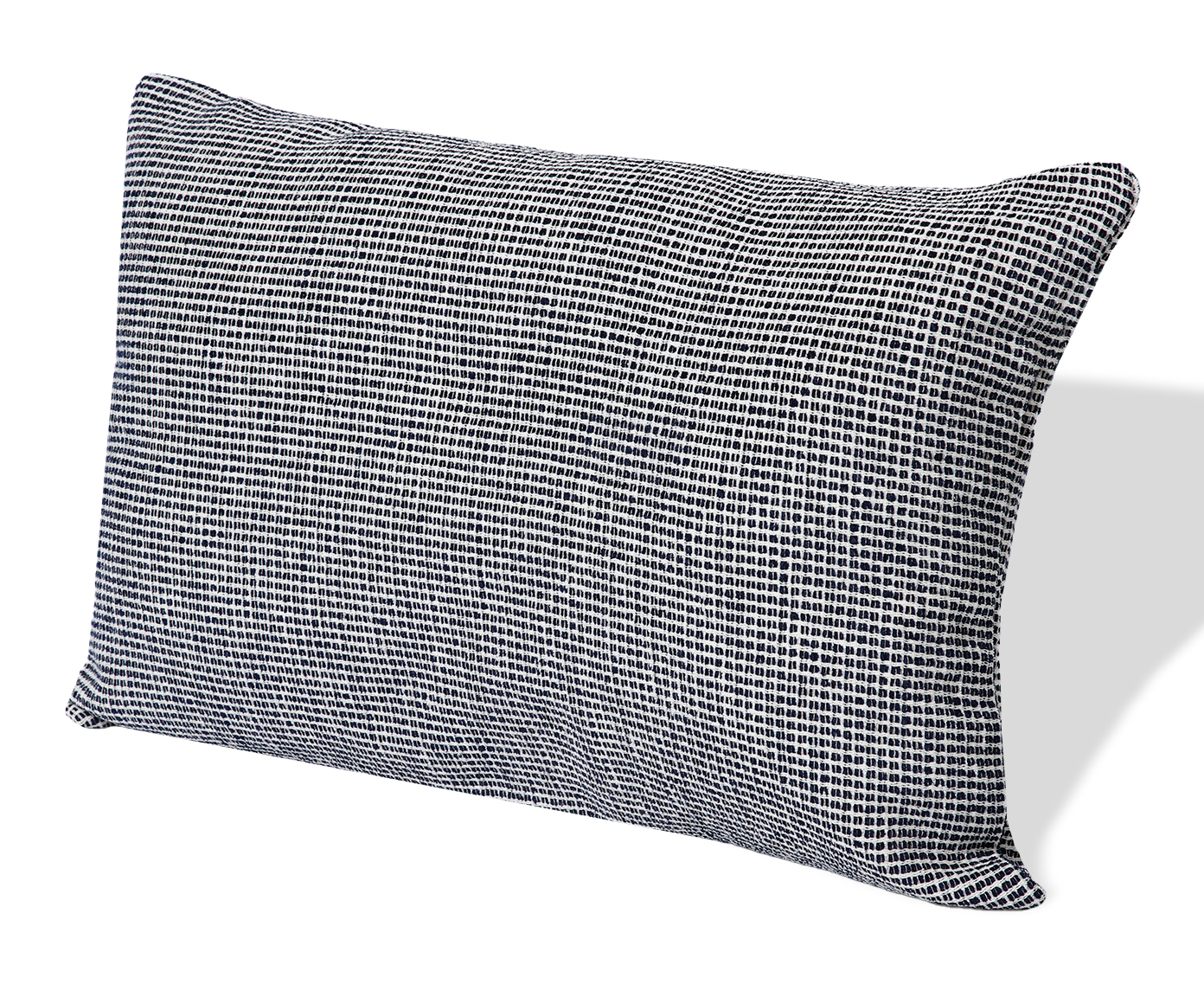 Capa de Almofada Retangular Tear Tweed Azul Marinho image number 2
