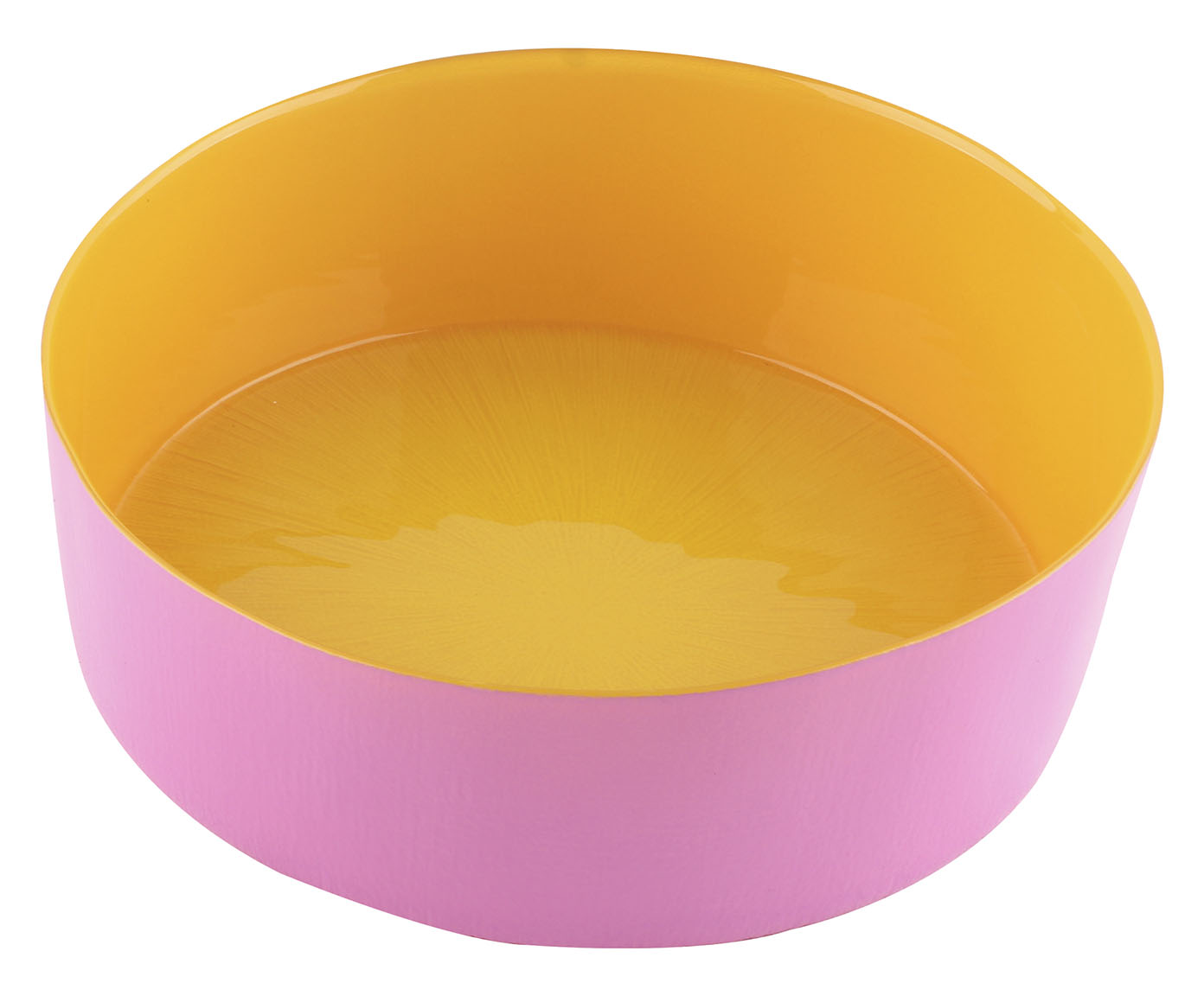 Centro de Mesa Milky Amarela e Rosa - image 0