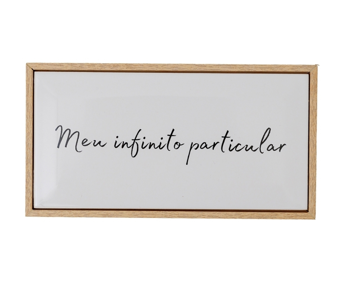 Azulejo Decorativo com Moldura "Infinito Particular" - image 0
