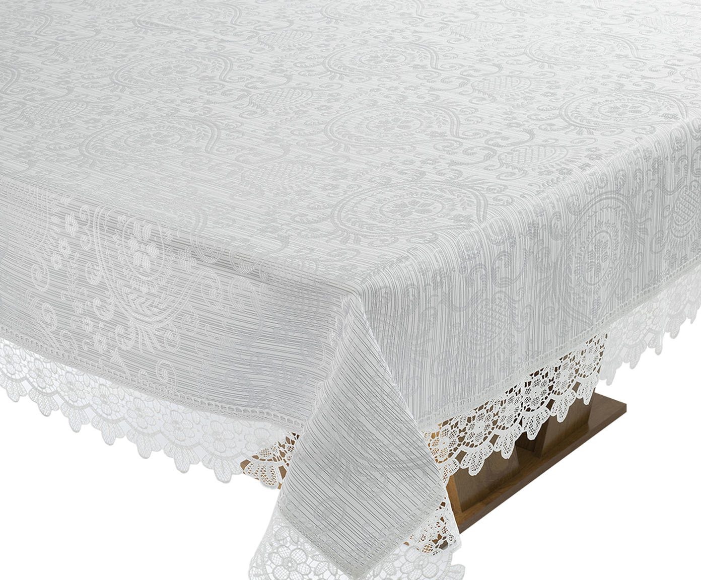 Toalha de Mesa Augustus Cinza - image 1