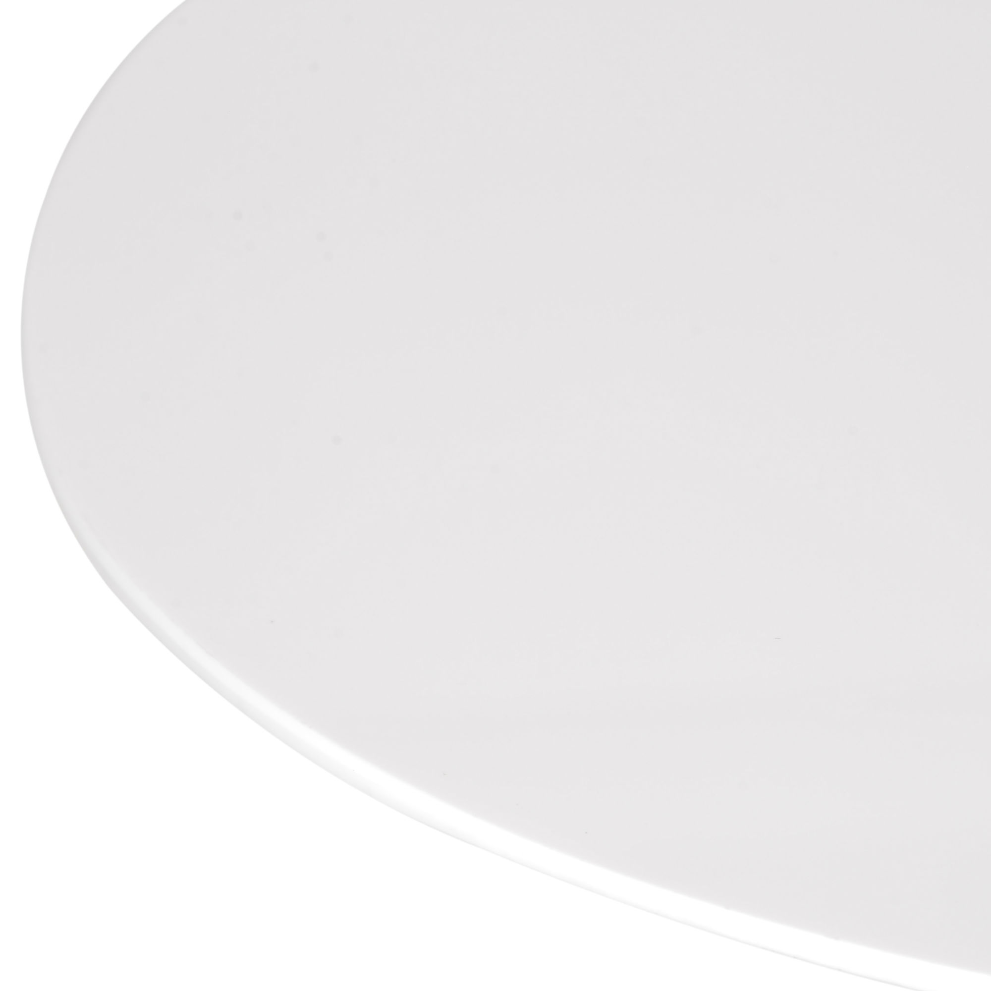 Mesa Saarinen Redonda Quartzo com Base Branca image number 2
