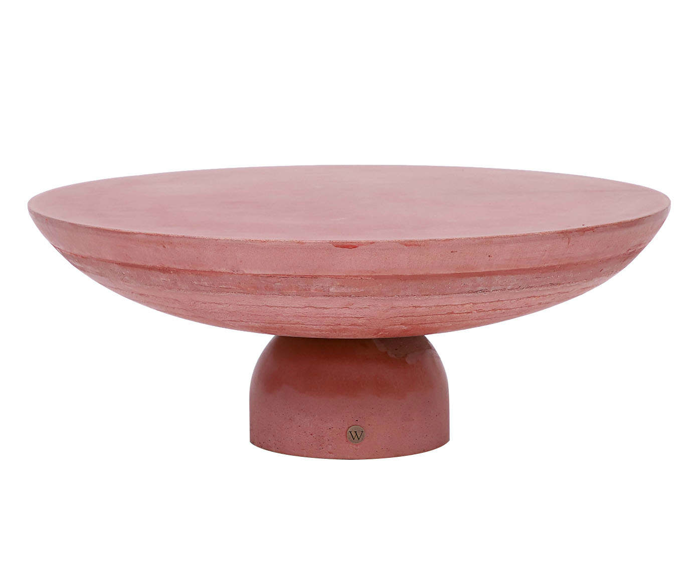 Mesa de Centro M&eacute;dia Brut em Concreto -  Terracota - image 0