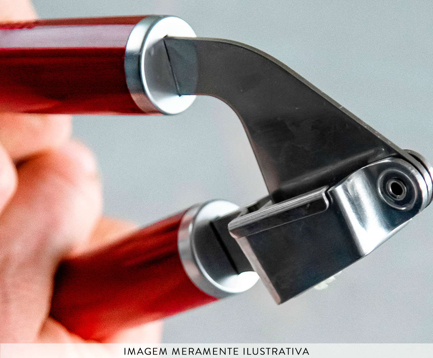 Espremedor para Alho em Inox Ka Core Empire Vermelho image number 3