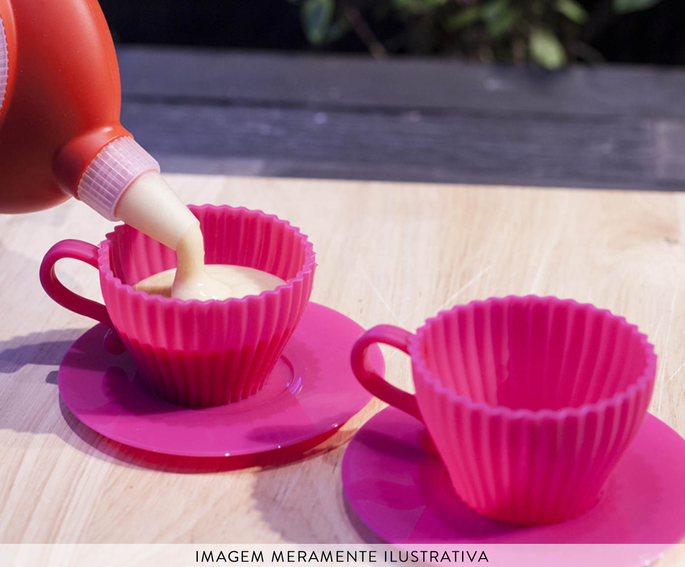 Jogo de Formas para Cupcake X&iacute;cara - image 1