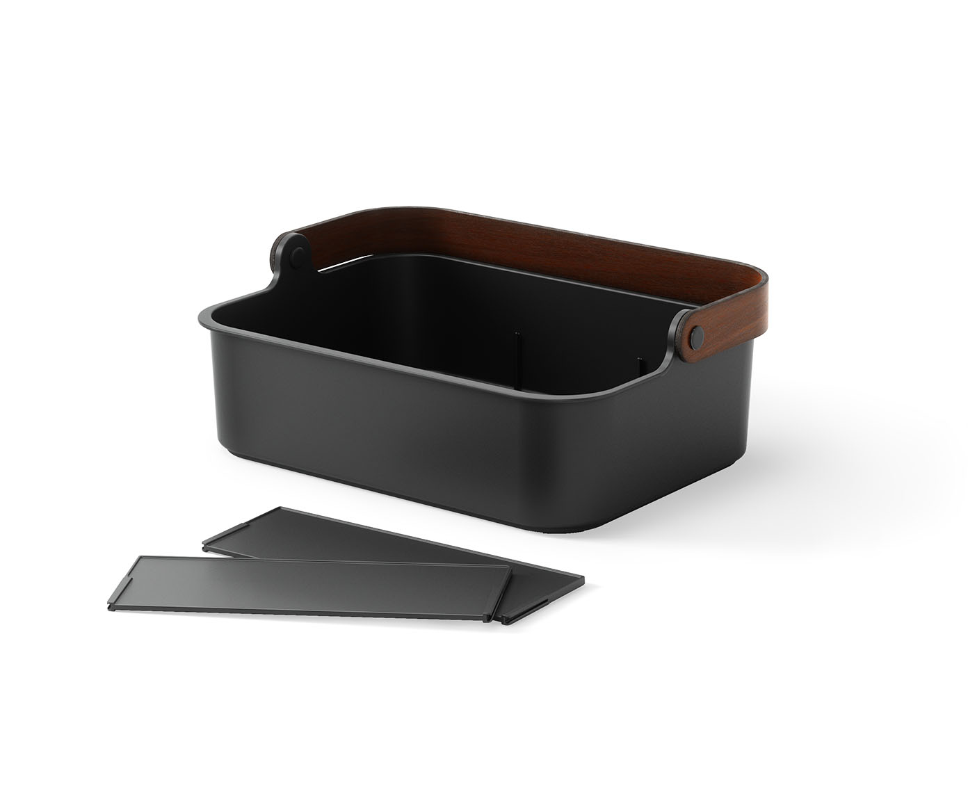Cesto Organizador Bellwood Bin Preto image number 2