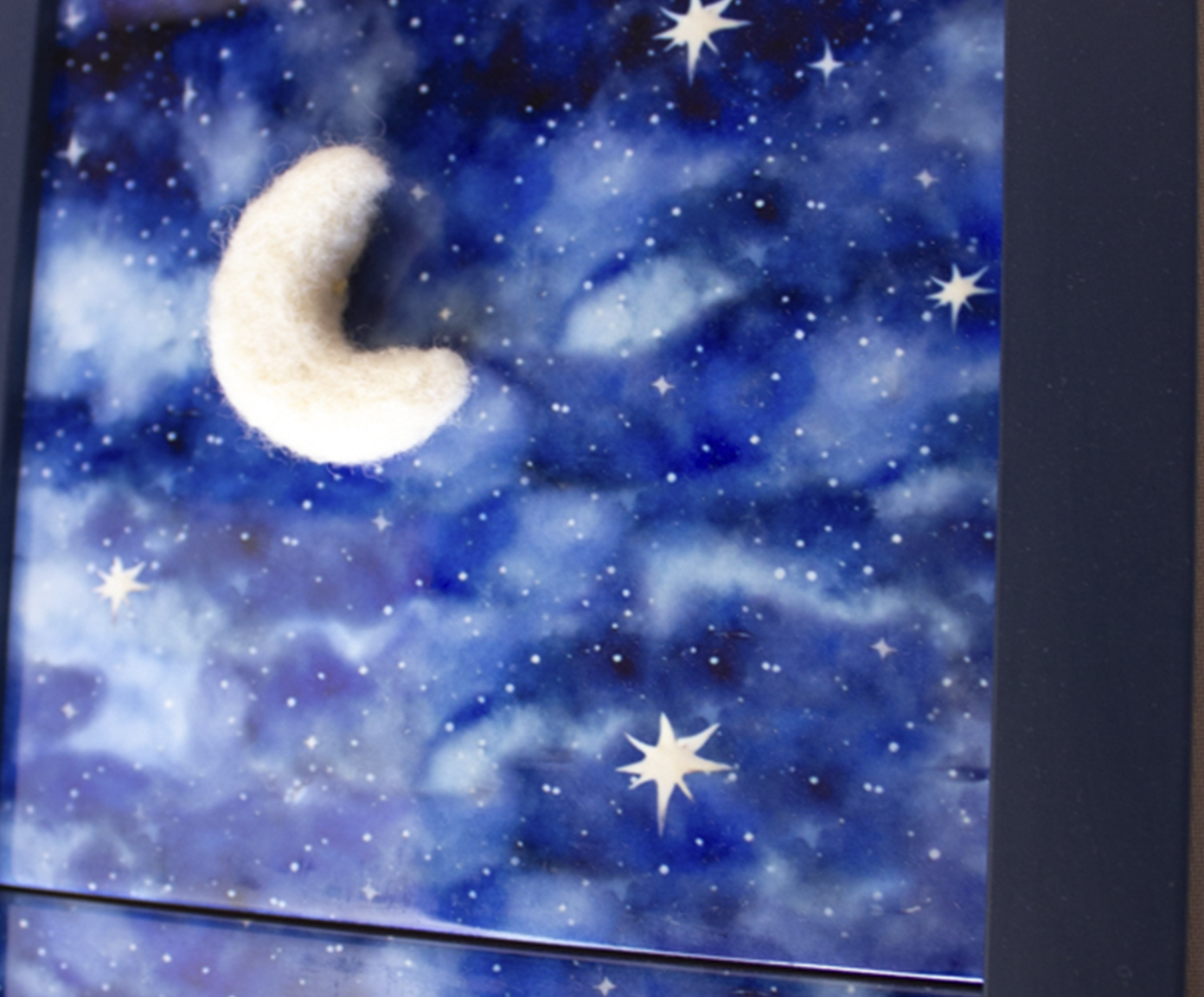 Conjunto de Azulejo Decorativo "Sonho Estrelado Moldura" - image 1