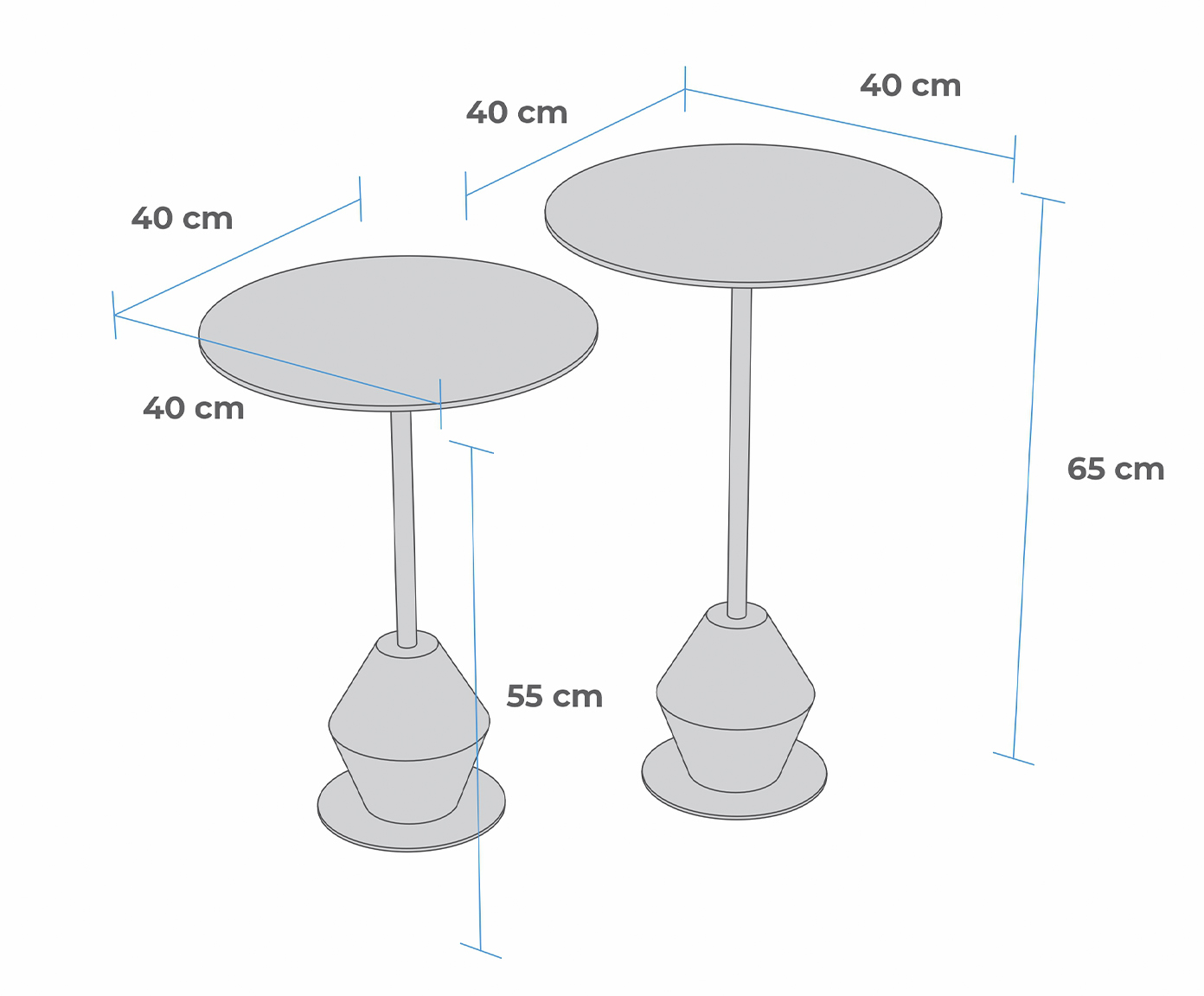 Conjunto Mesa de Canto Asti Fendy - image 1
