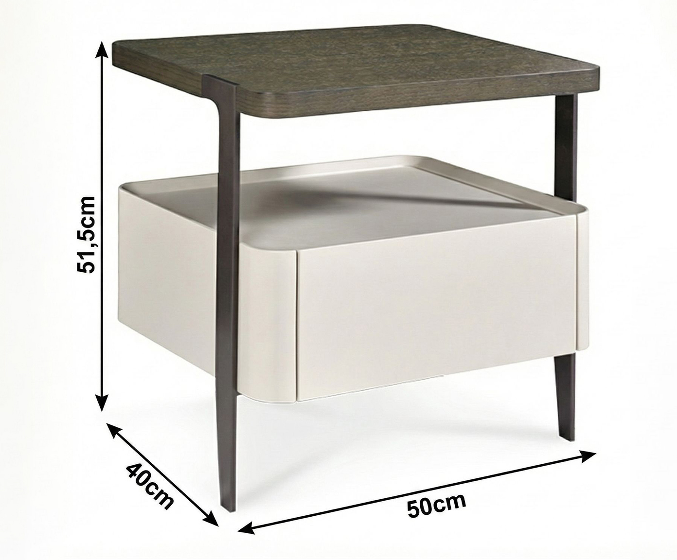 Mesa de Cabeceira Inteligente Smart Clean Vainilla - image 1