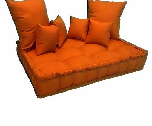 Futon Turco com Almofadas laranja image number 2