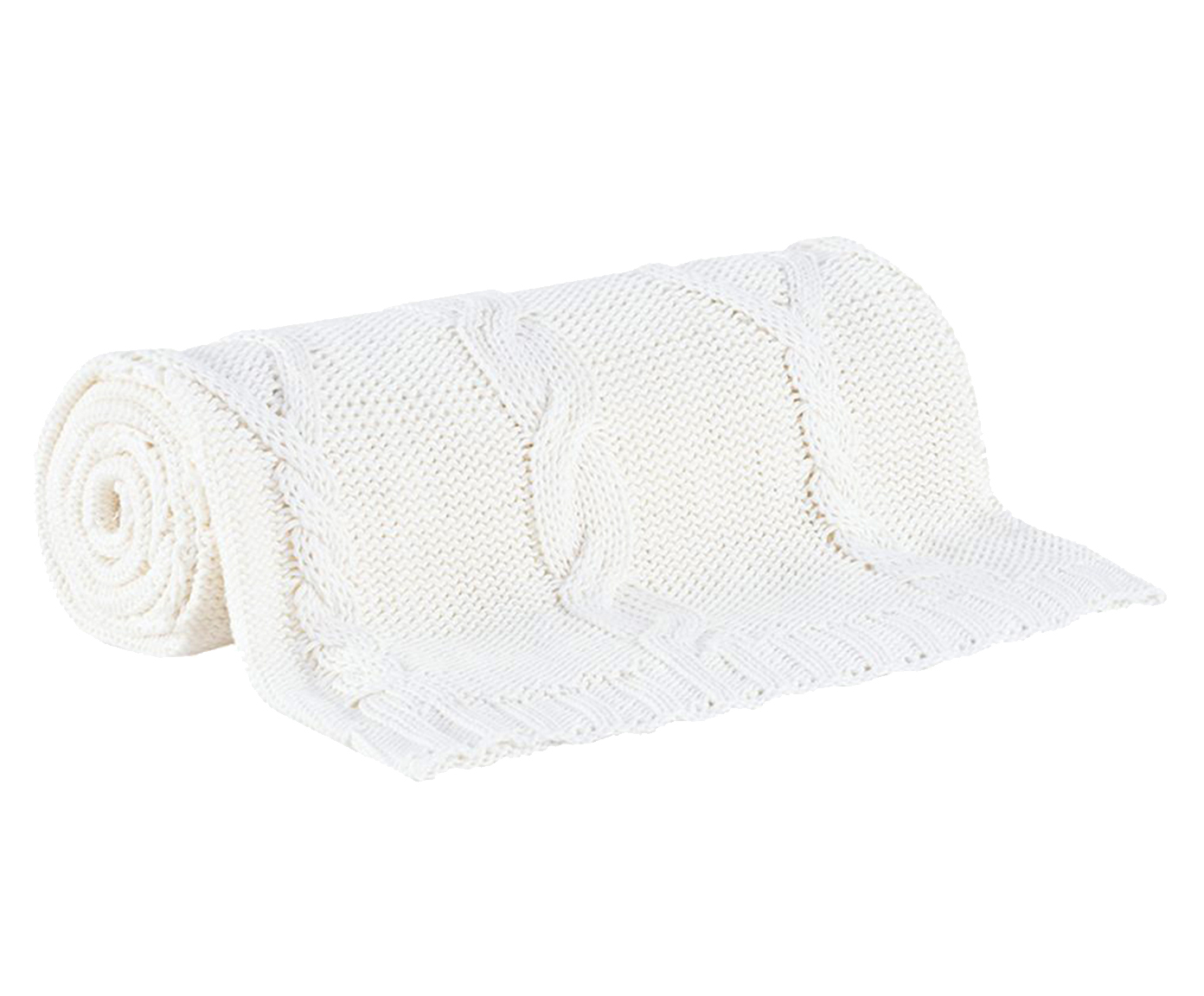 Manta Tricot Jude Marfim - 125X150cm - image 0