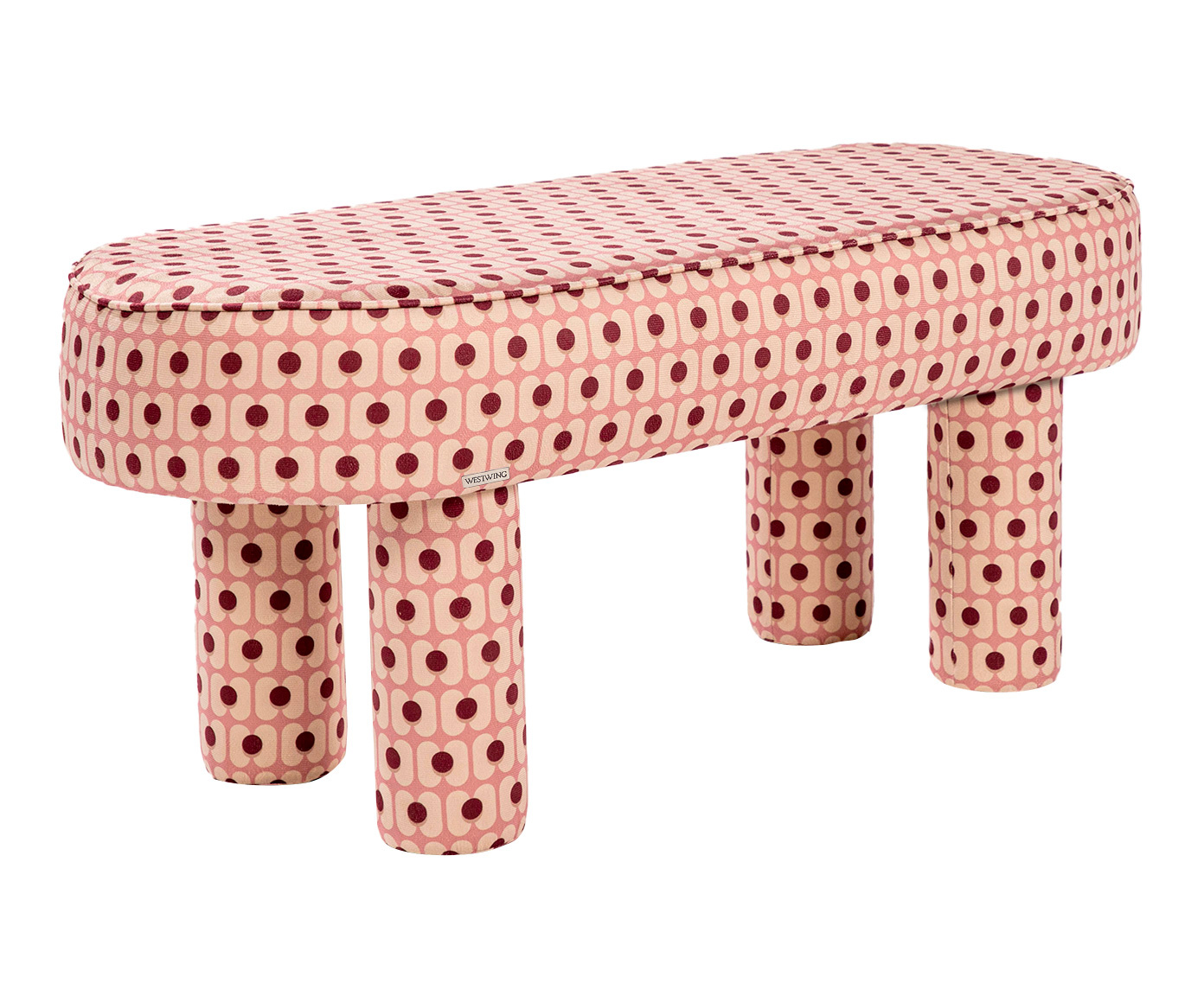 Puff Oval Bold Baloah Rosa - image 0