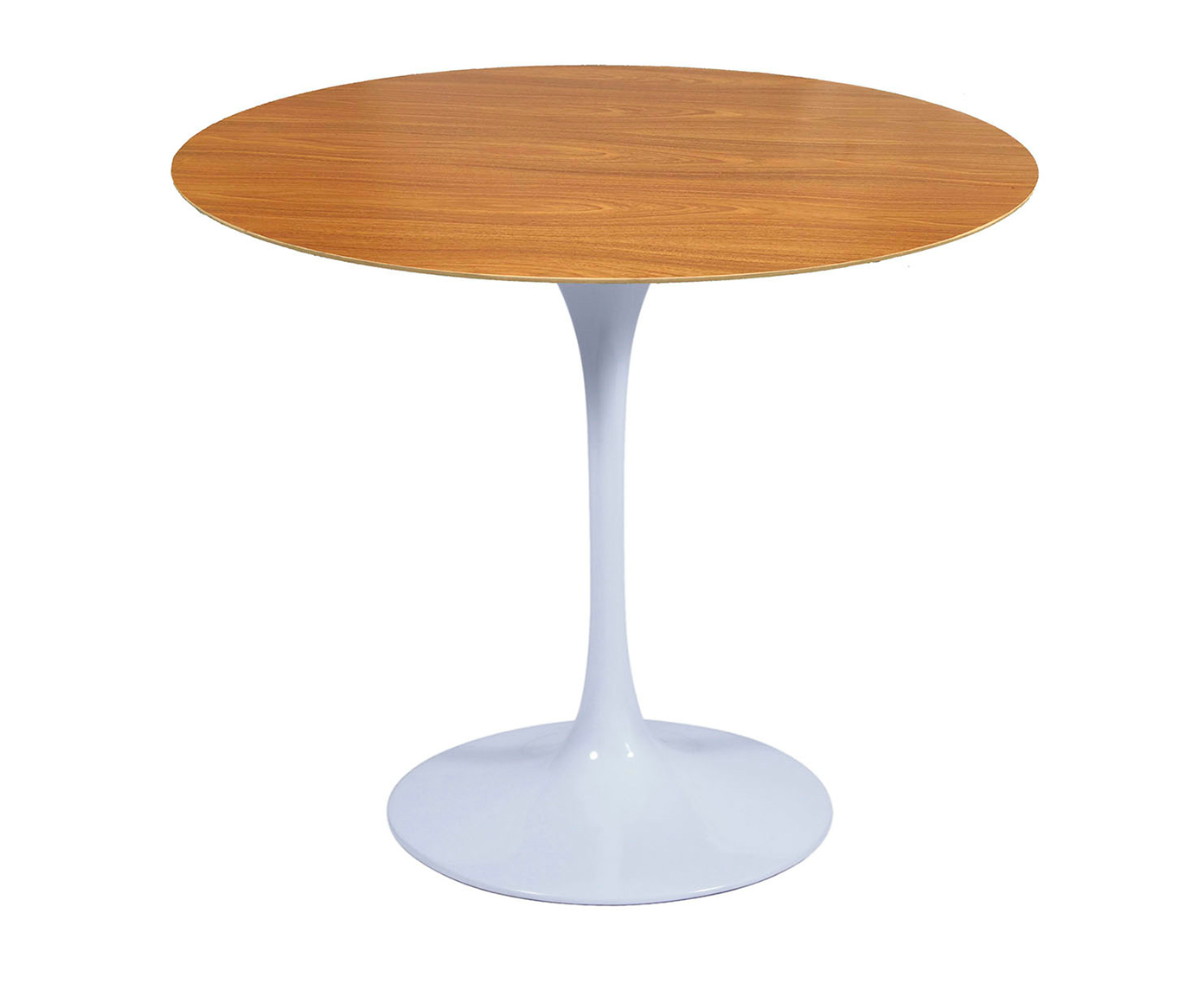Mesa Saarinen Redonda Freij&oacute; Base Branca - image 1