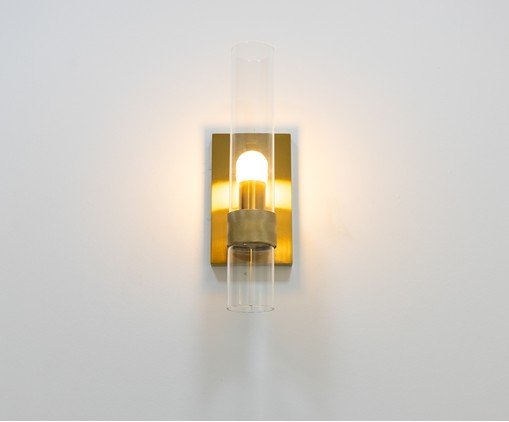 Arandela Streamline Dourado e Transparente image number 2