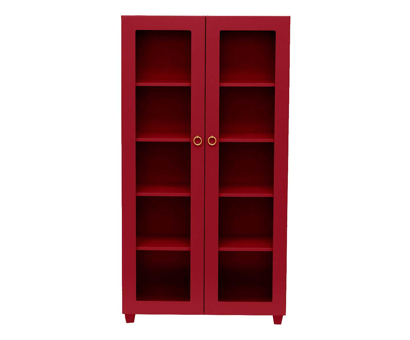 Cristaleira Portal Firebrick - Vermelho - image 1