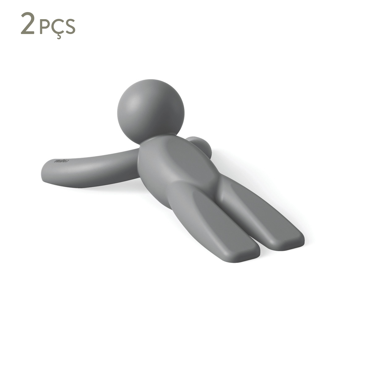 Jogo de Trava Porta Buddy - Cinza - image 1