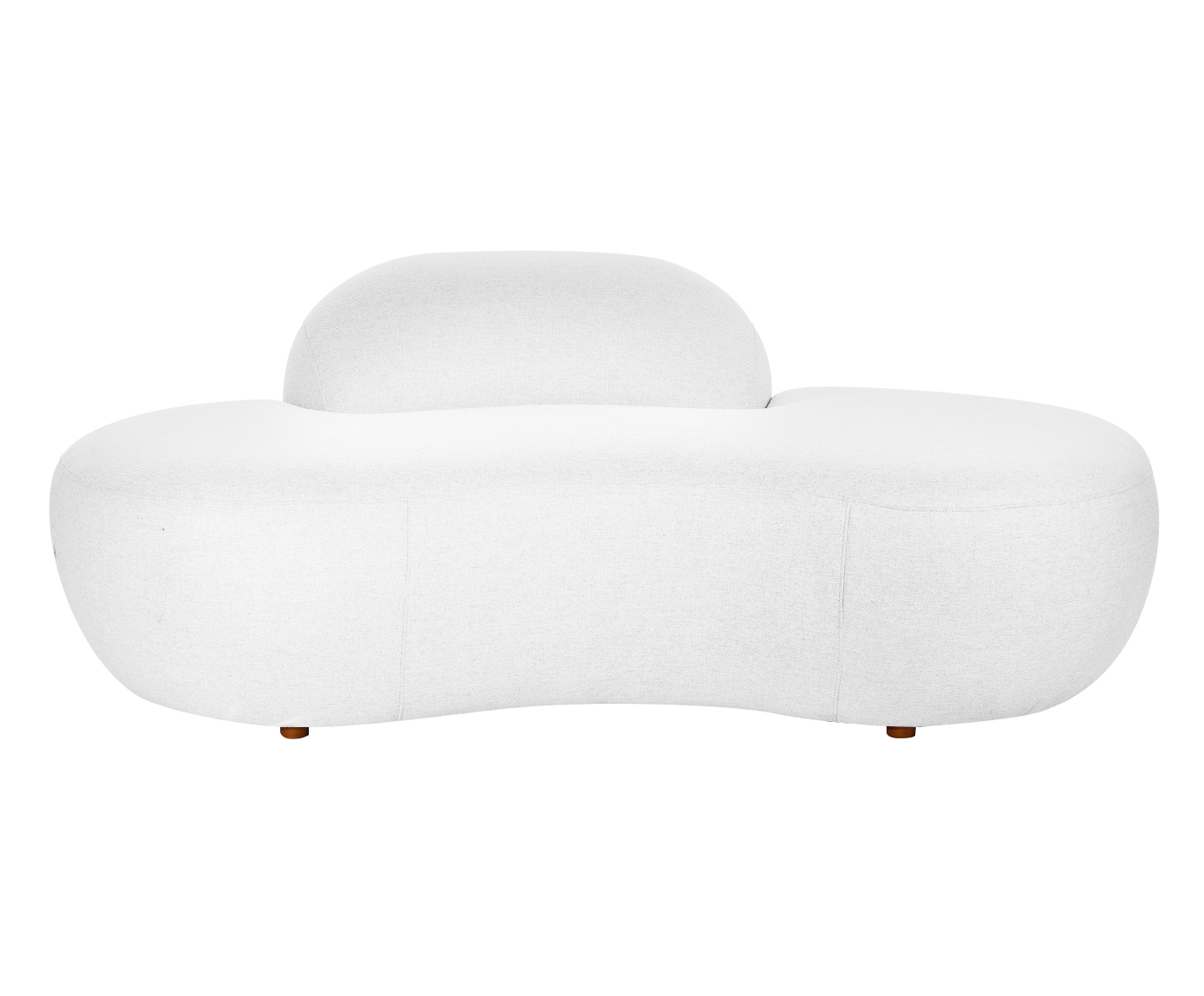 Sof&aacute; Petra em Boucle Branco  I - image 0
