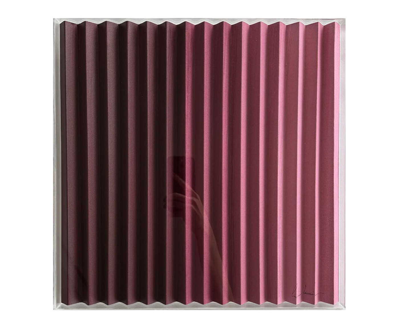 Quadro Degrad&ecirc; Vinho - image 0