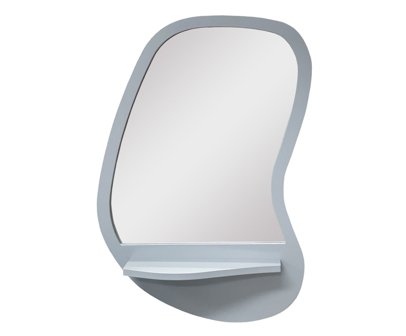 Espelho Organic Shelf Azul Grande - image 0