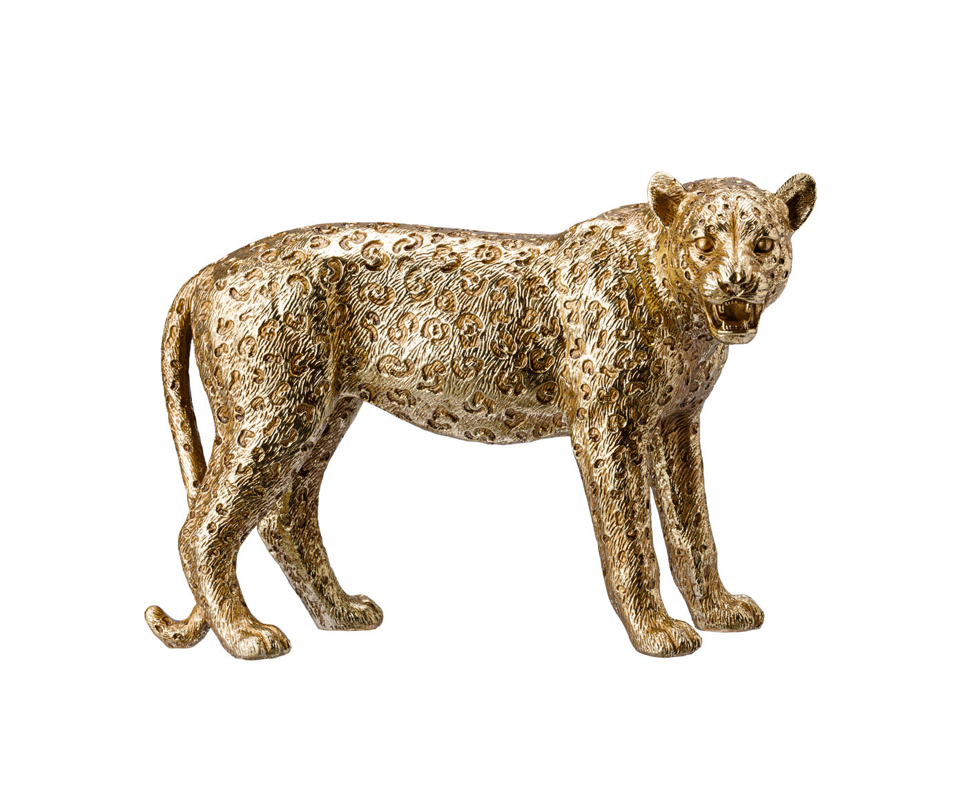 Escultura On&ccedil;a Dourada - image 0