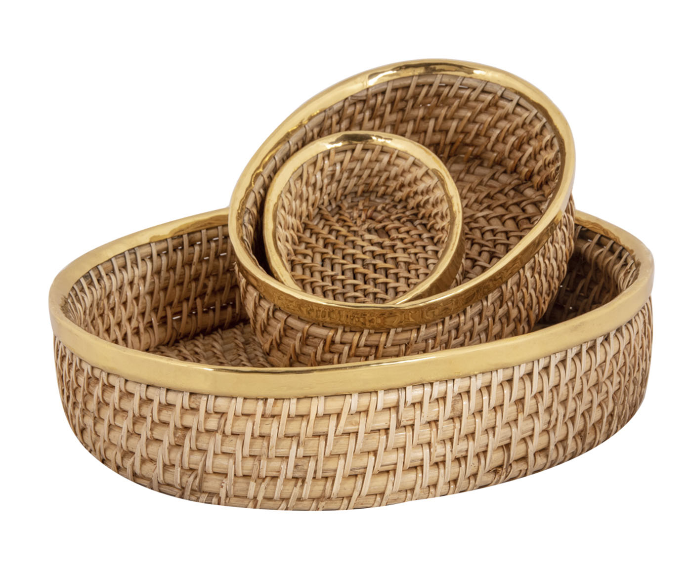 Jogo de Cesto Sweet Natural - 45X19X38cm - image 0