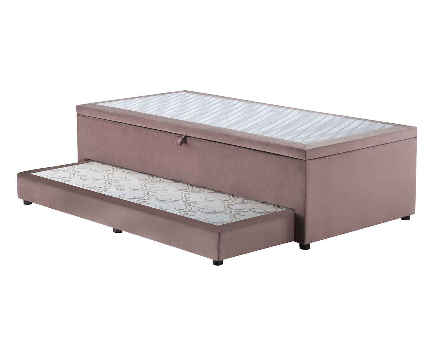 Cama Box Ba&uacute; 3 em 1 - Ros&ecirc; - image 1