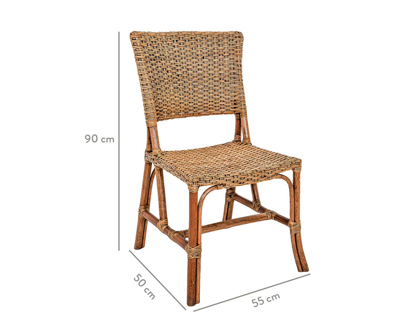 Cadeira Lais - Marrom - image 1