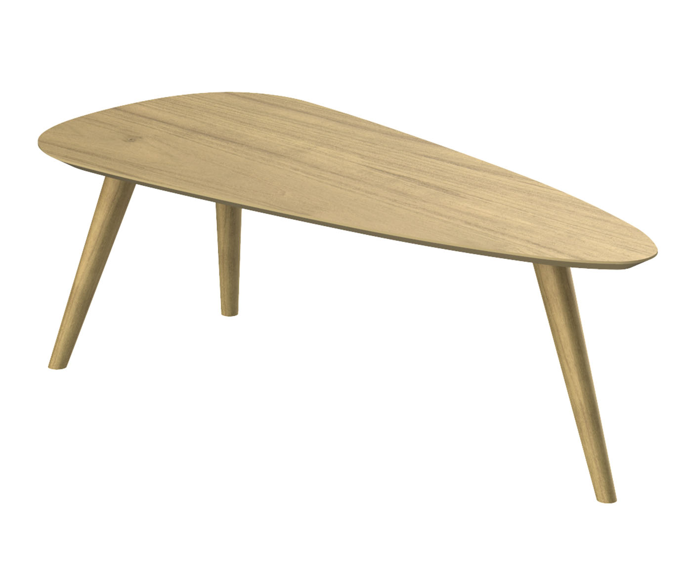 Mesa de Centro Ciclo Triangular Freijo II - image 0