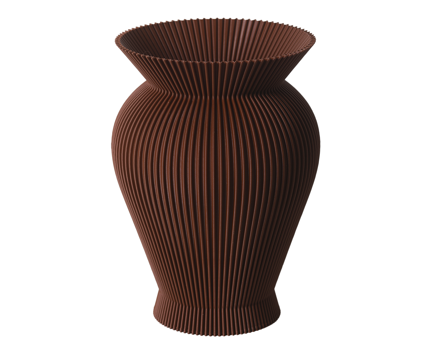 Vaso Classico Filetado Marrom - image 0