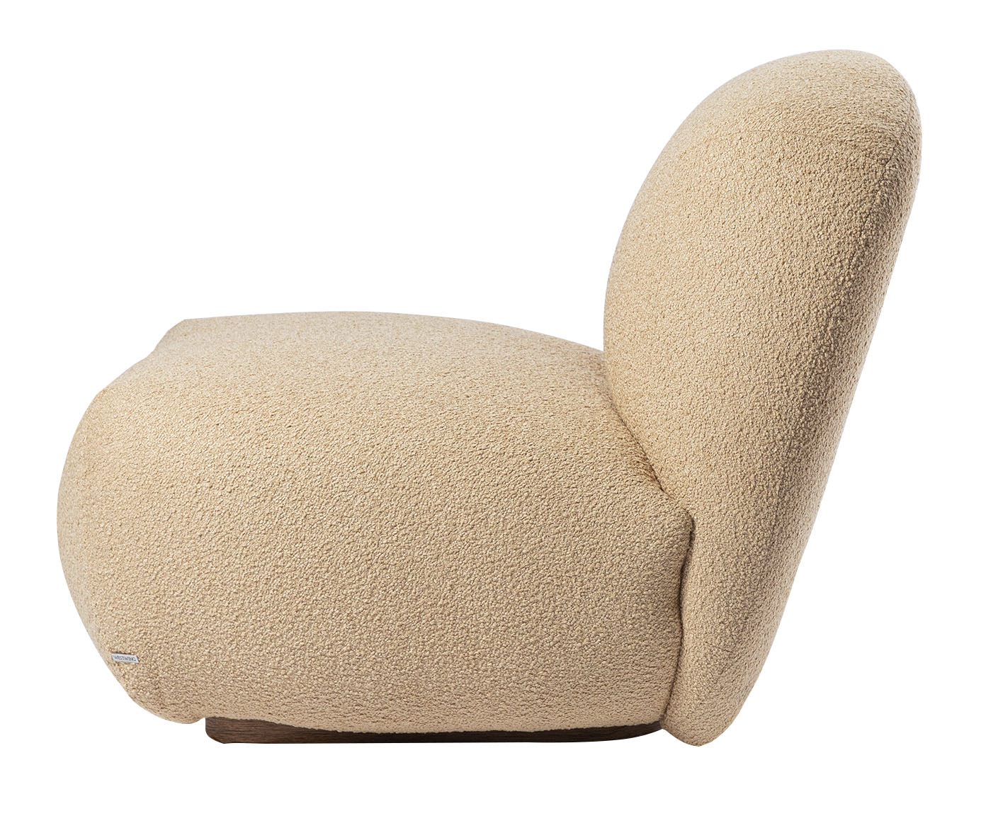 Poltrona em Boucle Nube Bege image number 4