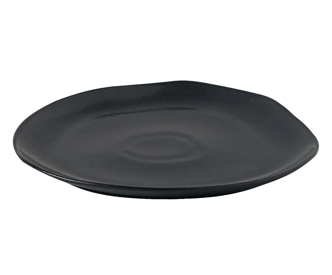Jogo de Pratos Raso Oval Org&acirc;nico Eclipse Preto - image 1