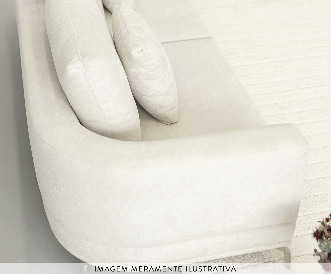 Sof&aacute; Brisa Boucl&ecirc; Bege image number 5