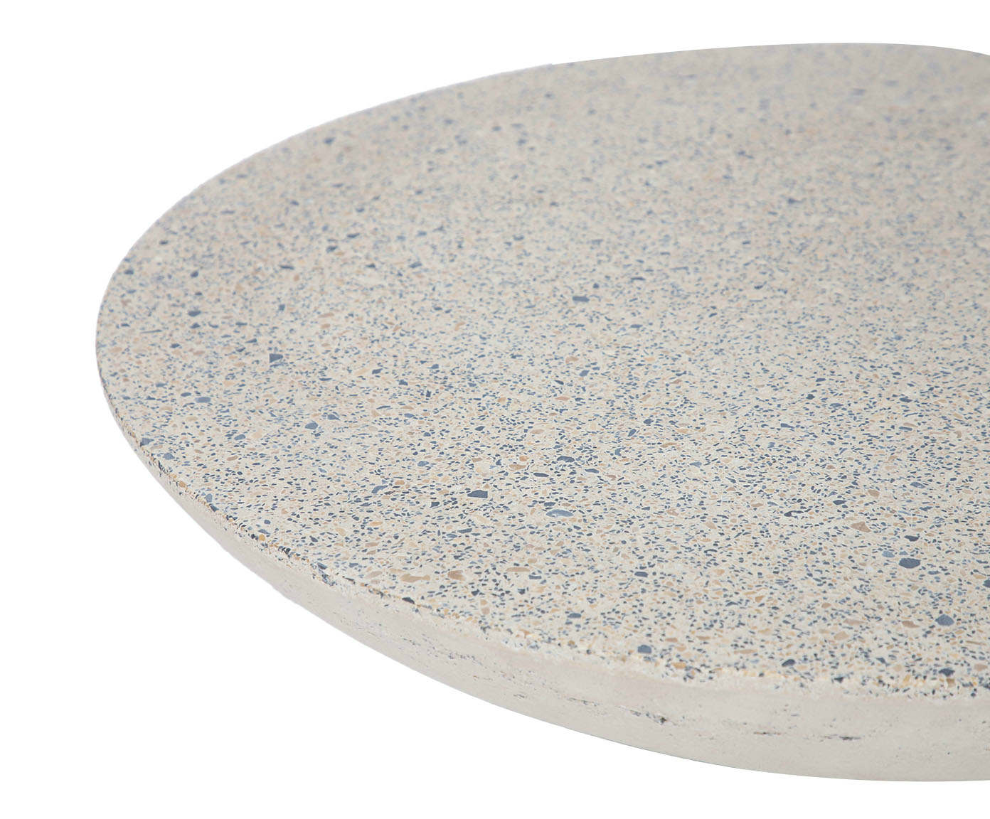 Mesa de Centro Baixa Brut em Granilite -  Branco image number 4