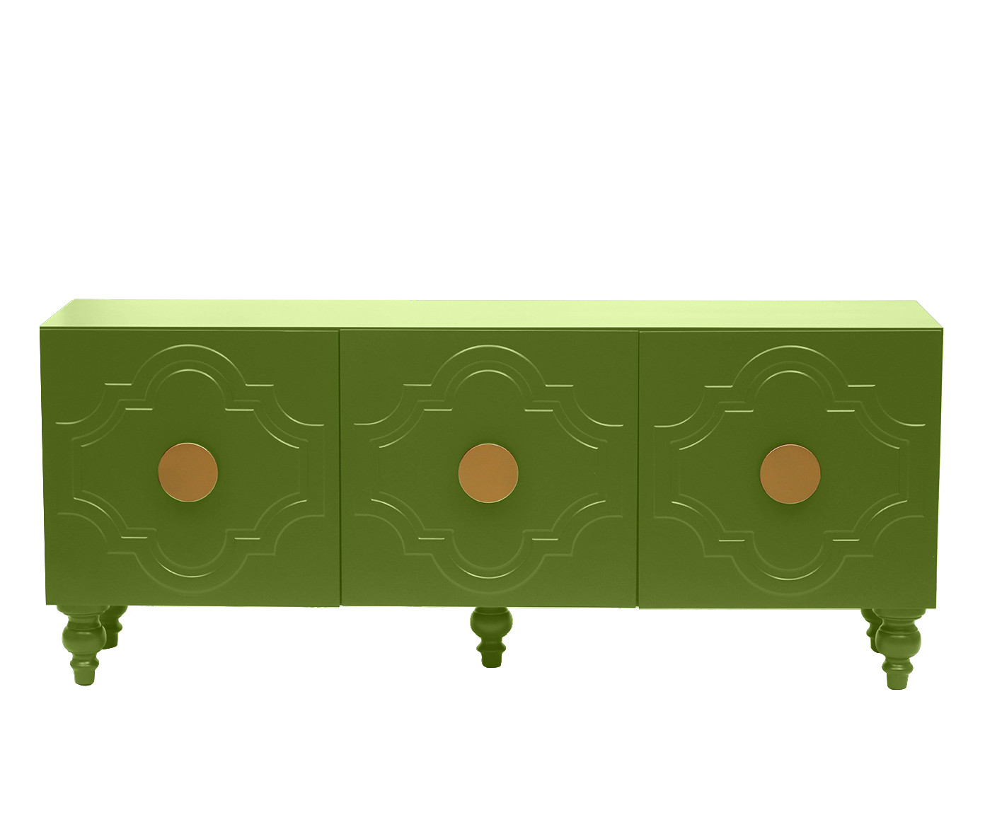 Balc&atilde;o Portal Three Olivedrab - Verde Musgo image number 3