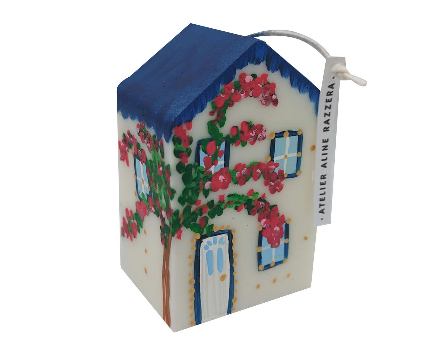 Vela Casinha Flor Primavera - image 0