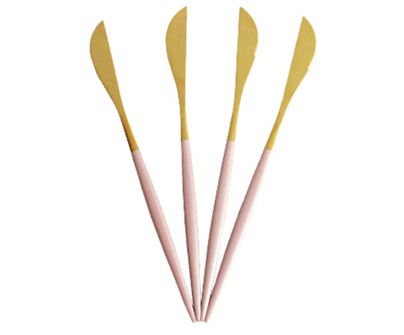 Jogo de Facas em Inox Slim Rosa - image 0
